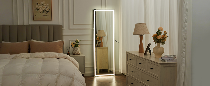 Smart Lighting Meets Style – The Rise of LED Full Body Mirrors