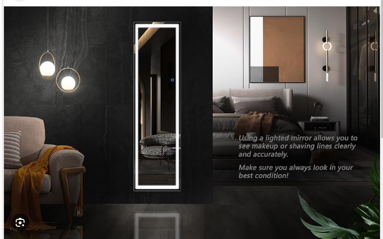 "Illuminate Your Style: The Ultimate Guide to LED Floor Mirrors and Their Versatile Applications"
