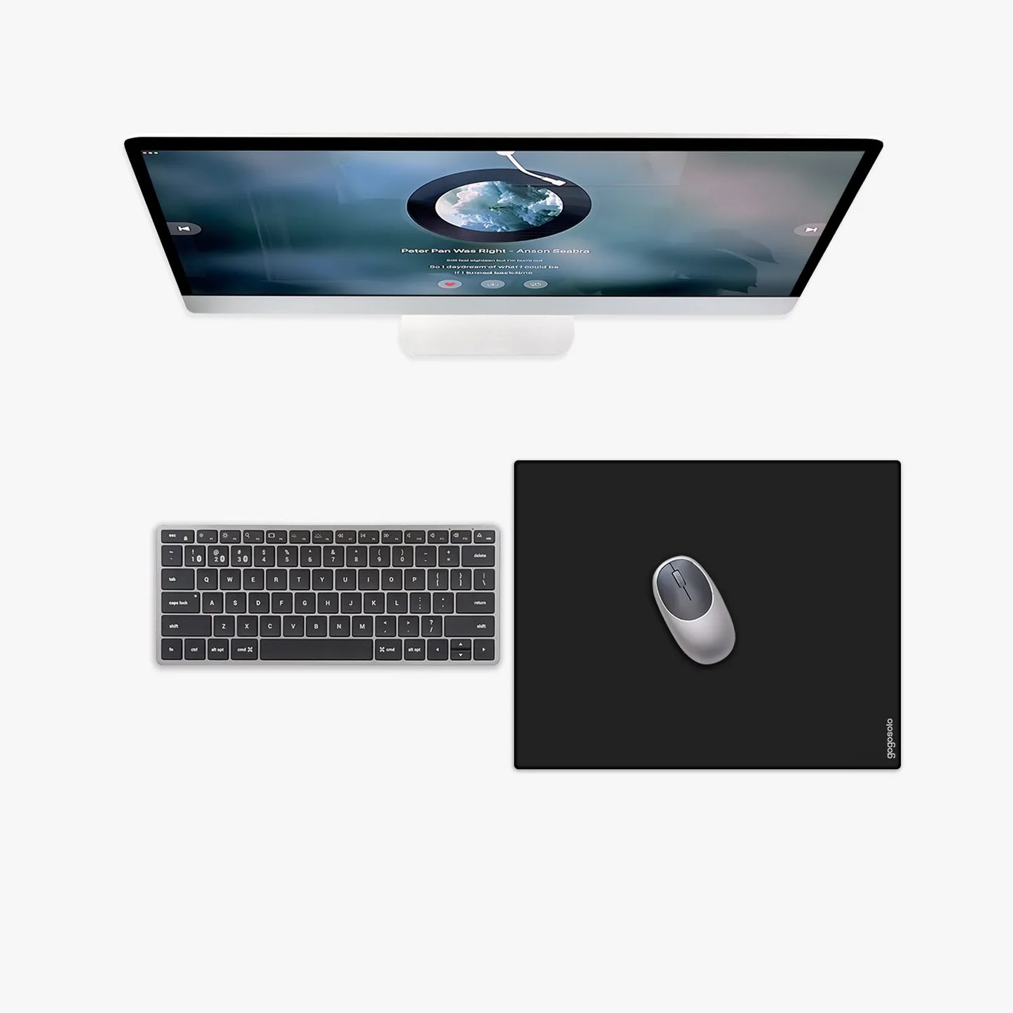 gogosolo Glass Gaming Mouse Pad