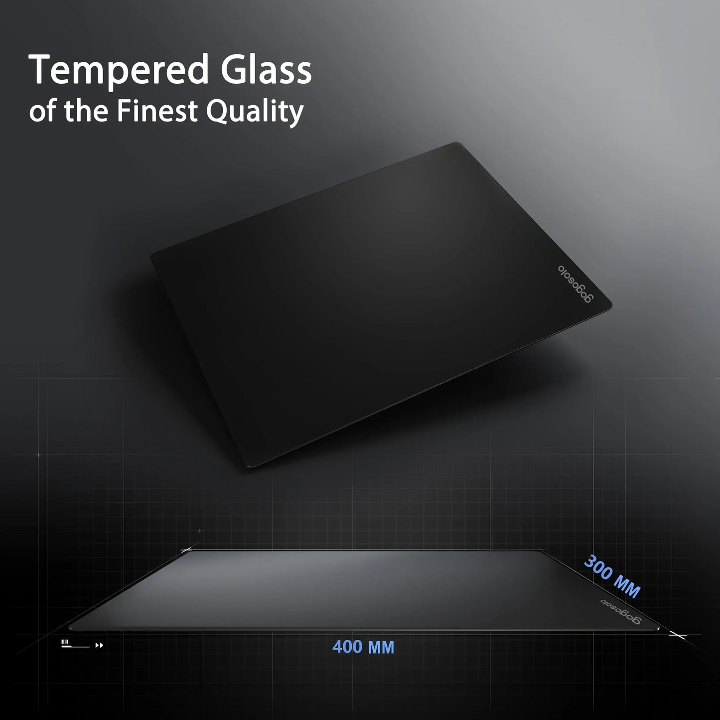 gogosolo Glass Gaming Mouse Pad