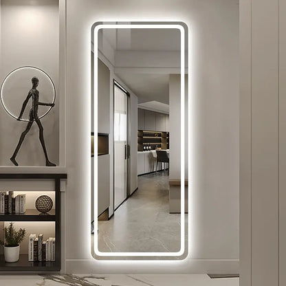 LED Light Full Length Mirror gogofree