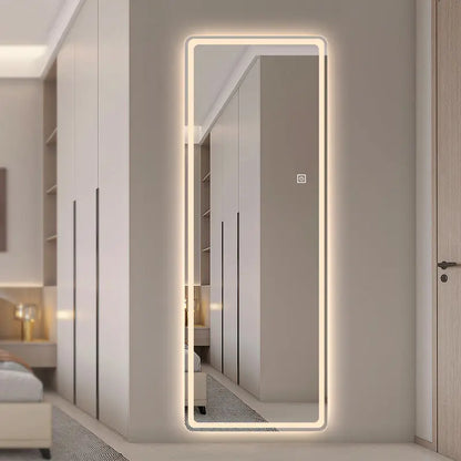 LED Light Full Length Mirror gogofree