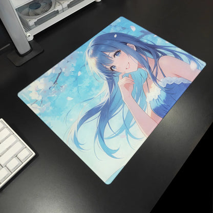 GOGOSOLO Skyline Sora glass mousepad