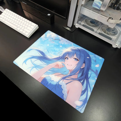 GOGOSOLO Skyline Sora glass mousepad